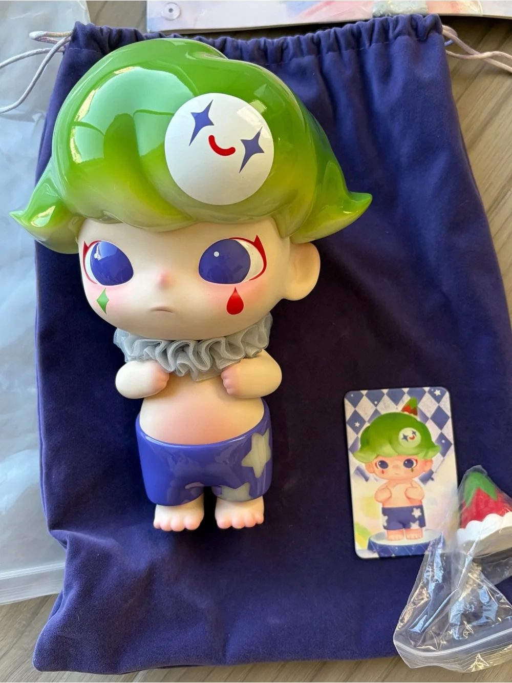 DIMOO Amusement Park Green Clown Limited Figure